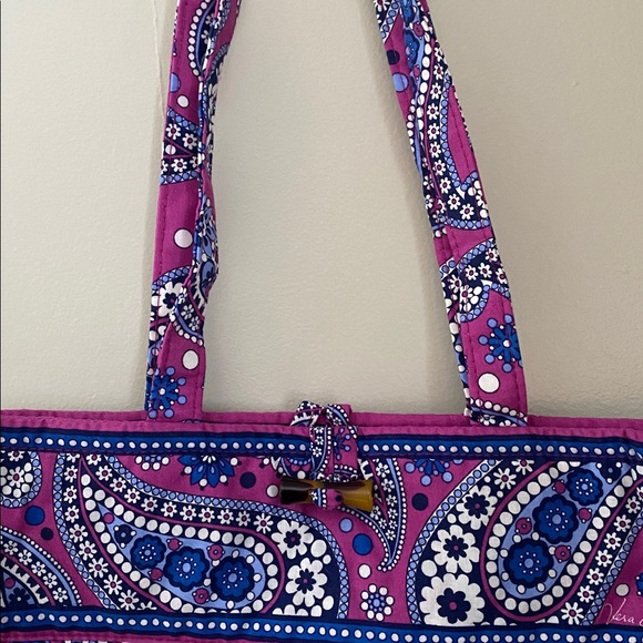 Vera Bradley Purple Tote Bag - Picture 2 of 5